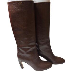 Tory Burch Tall Boot in Coco Brown, Size 9.5 BRAND NEW WITH BOX